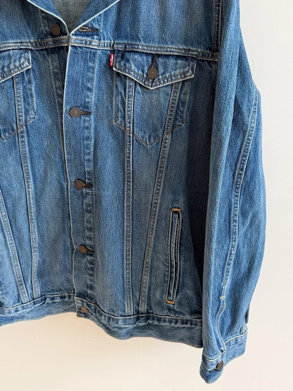 Levi’s Trucker Denim Jacket in Million Dollar Dark Wash